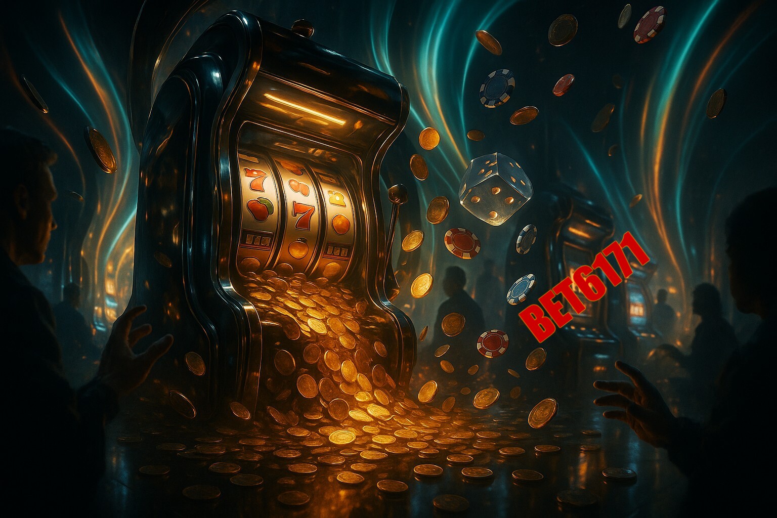 Diversos jogos de caça-níqueis